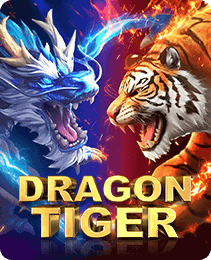 Dragon vs Tiger game tile in the P77 game app
